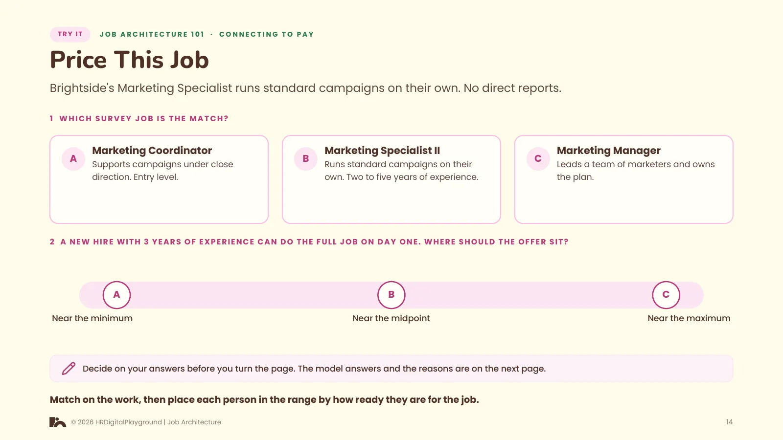 Price This Job: page 14 of Connecting to Pay
